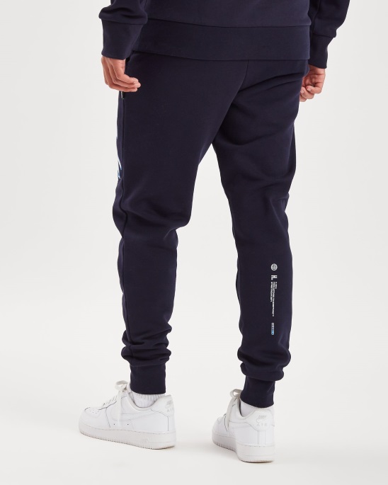 Navy/weiß/azurblau Og Ink Jogger Hoodrich