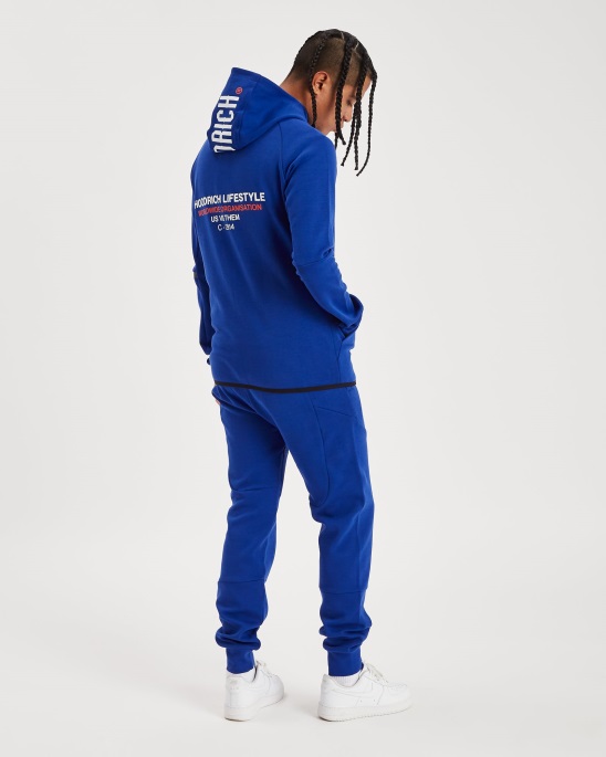 Hoodrich Og Cycle Jogging Sodalite Blue/white/fiesta