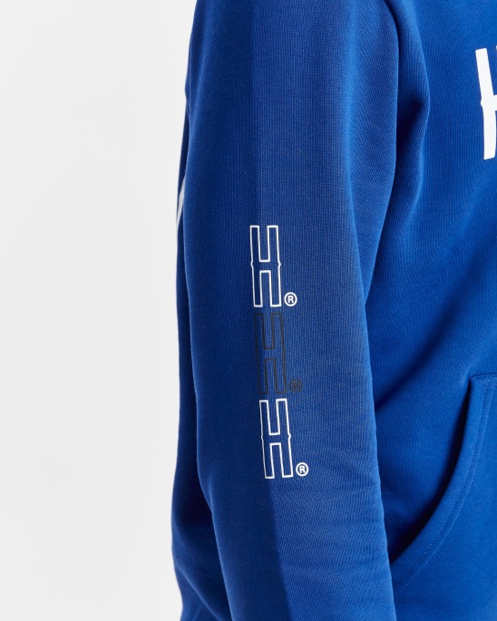 Og Akira V6 Hoodie Hoodrich Sodalithblau/weiß/schwarz