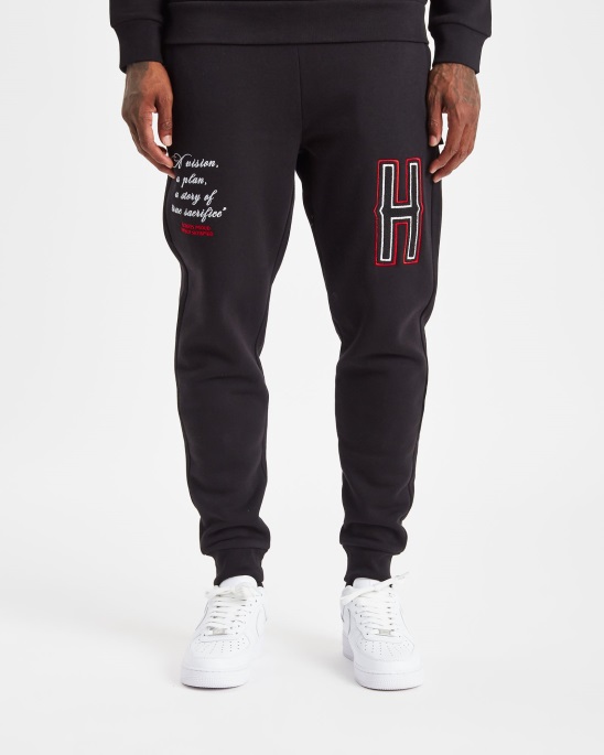 Schwarz/weiß/rot Og Pulse Jogger Hoodrich