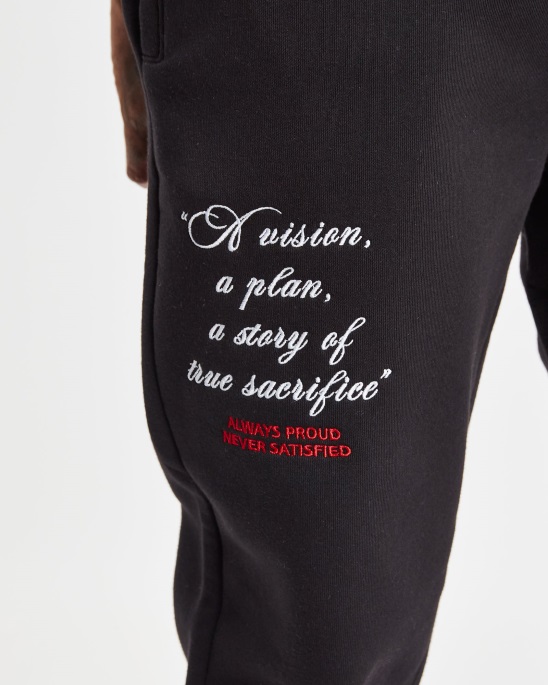 Schwarz/weiß/rot Og Pulse Jogger Hoodrich