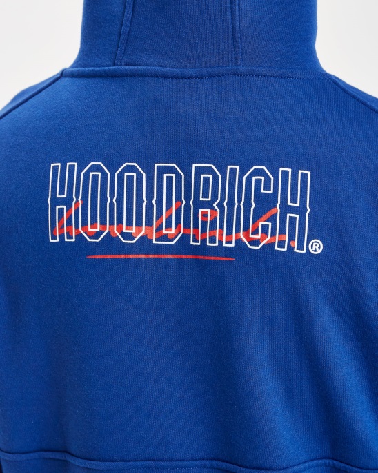 Og Blend Hoodie Hoodrich Sodalithblau/Weiß/Litschi