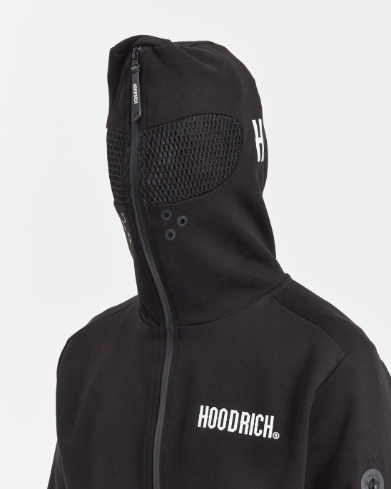 Hoodrich Schwarz/weißer Og Tugend Hoodie