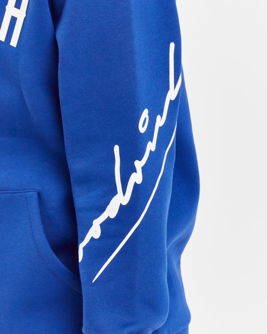 Hoodrich Og Tycoon Hoodie In Sodalithblau/Weiß/Schwarz