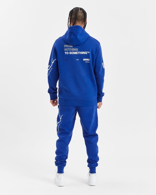 Sodalithblau/weiß/schwarz Og Tycoon Jogger Hoodrich