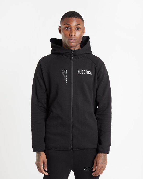 Og Phaze Track Top Hoodrich Schwarz/reflektierend
