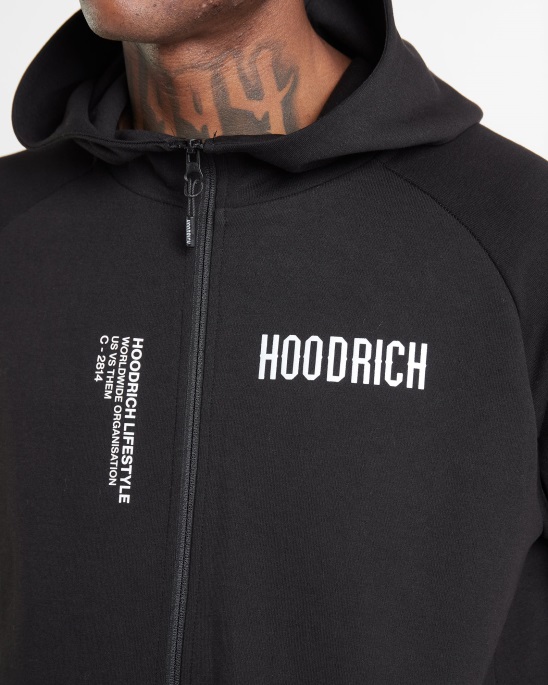Og Phaze Track Top Hoodrich Schwarz/reflektierend