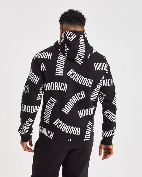 Hoodrich Schwarz/Weiß Og Repro Hoodie