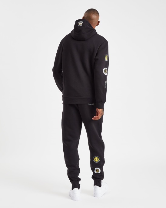 Hoodrich Og Mark Hoodie Schwarz/weiß/leuchtend