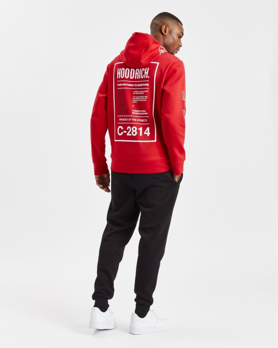 Litschi/weiß/schwarz Hoodrich Og Akira V6 Hoodie