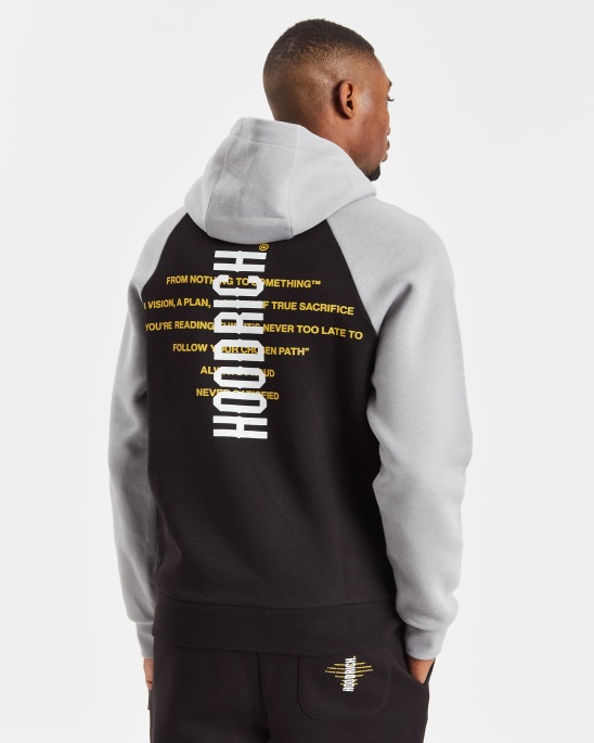 Schwarz/schneeregen/weiß/narzisse Und Levelz Hoodie Hoodrich
