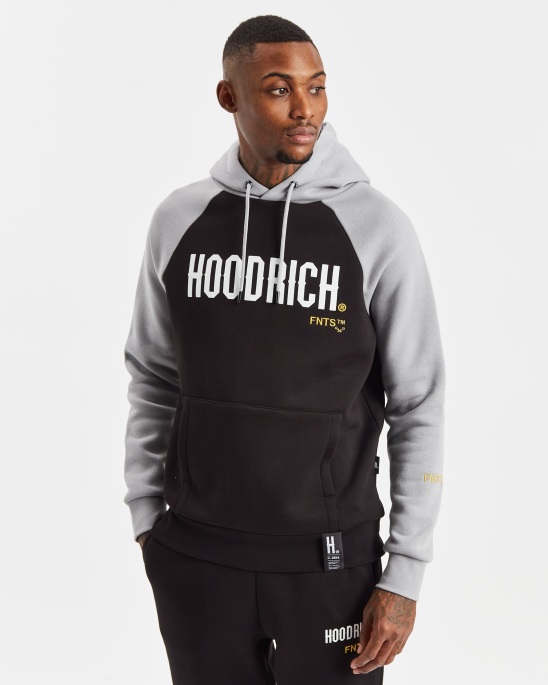 Schwarz/schneeregen/weiß/narzisse Und Levelz Hoodie Hoodrich