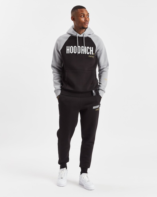 Schwarz/schneeregen/weiß/narzisse Und Levelz Hoodie Hoodrich