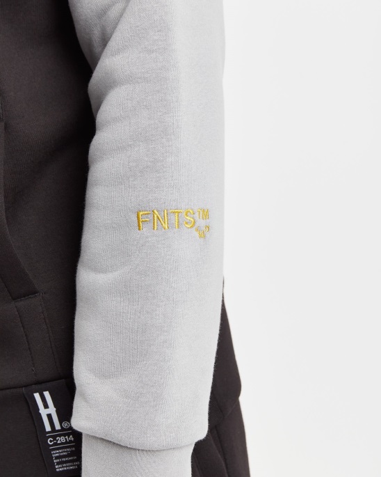 Schwarz/schneeregen/weiß/narzisse Und Levelz Hoodie Hoodrich