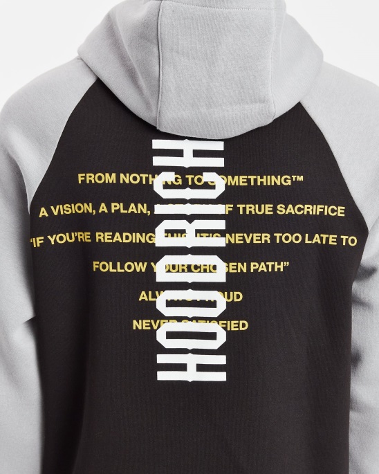 Schwarz/schneeregen/weiß/narzisse Und Levelz Hoodie Hoodrich