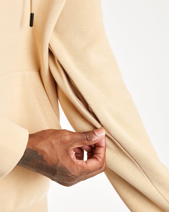 Og Ink Hoodie Hoodrich Irish Cream/weiß/walnuss