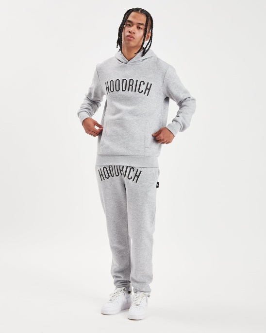 Hoodrich Heather Grey/White/Black Und Essence Hoodie