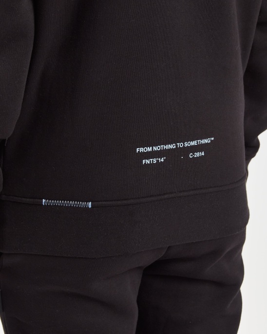 Hoodrich Og Blend Hoodie Schwarz/placid Blue