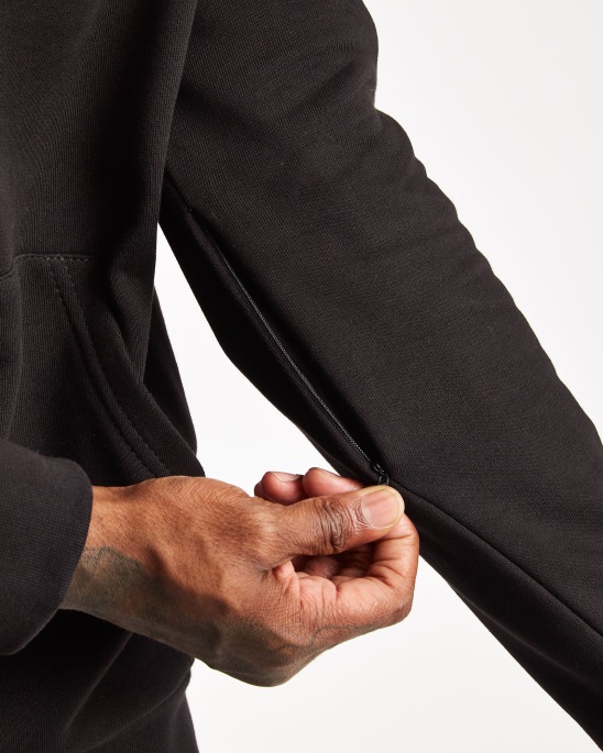 Schwarz/gelb/weißer Hoodrich Og Akira V6 Hoodie