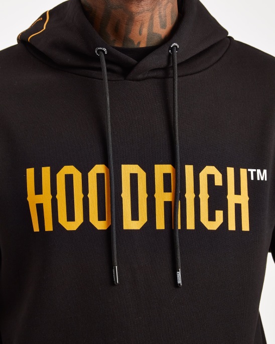 Schwarz/gelb/weißer Hoodrich Og Akira V6 Hoodie