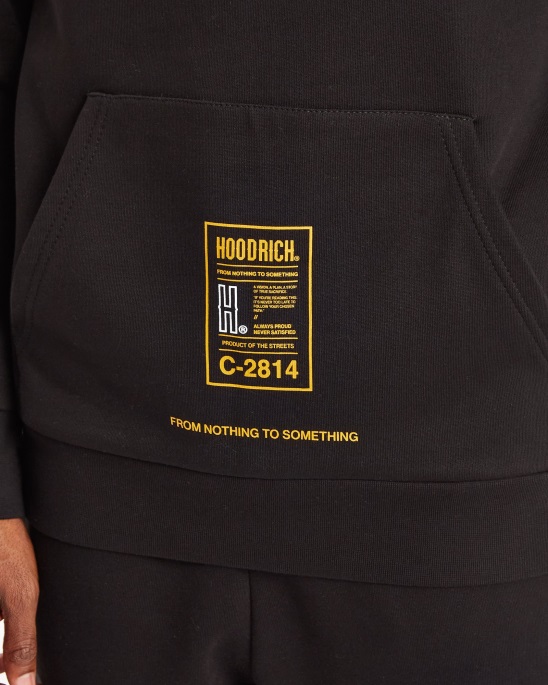 Schwarz/gelb/weißer Hoodrich Og Akira V6 Hoodie