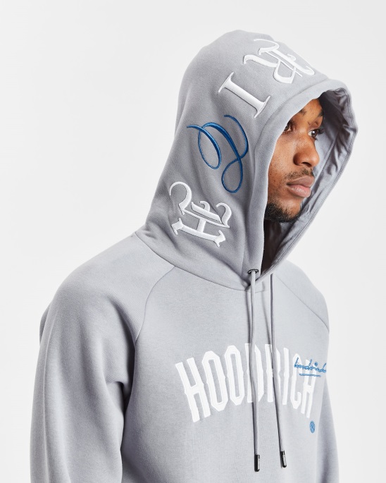 Wetterfahne/Weiß/Blau Und Heat Hoodie Hoodrich