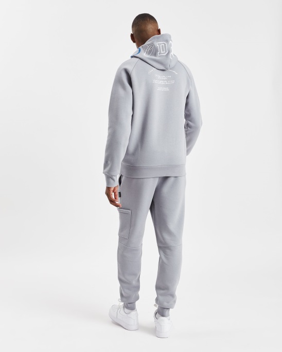 Wetterfahne/Weiß/Blau Und Heat Hoodie Hoodrich