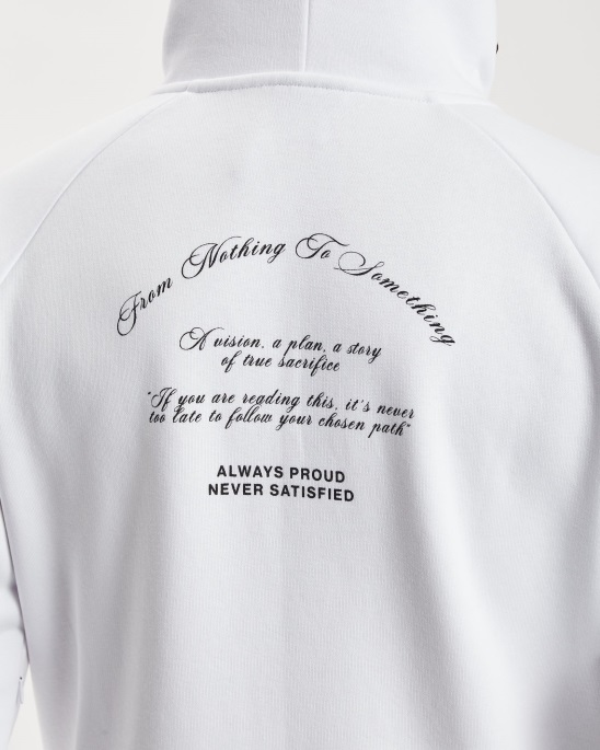 Og Heat Hoodie Hoodrich Weiß/Schwarz/Litschi