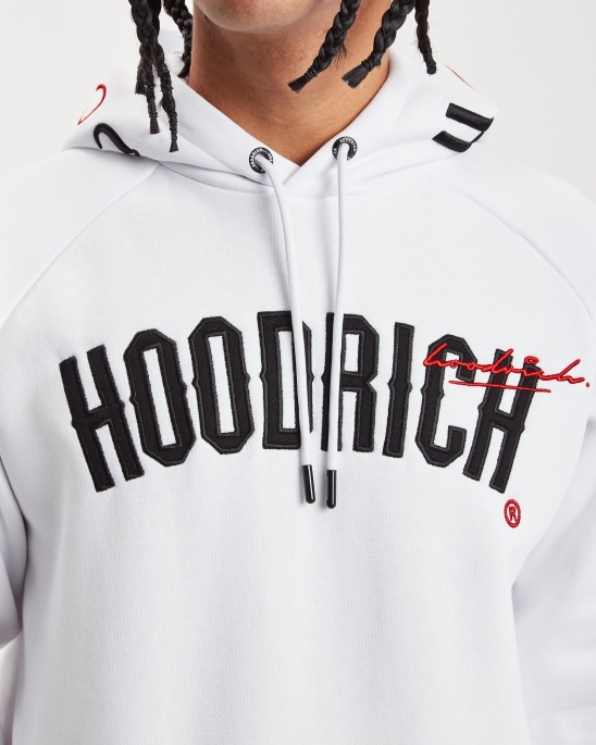 Og Heat Hoodie Hoodrich Weiß/Schwarz/Litschi