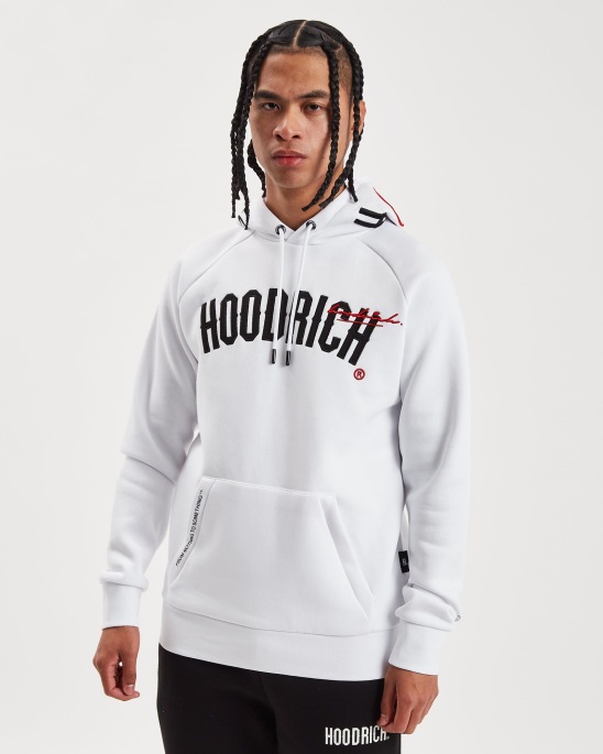 Og Heat Hoodie Hoodrich Weiß/Schwarz/Litschi