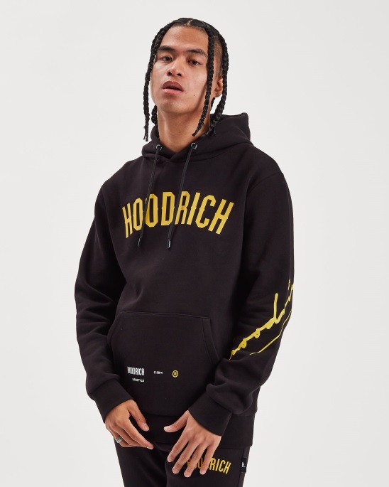 Og Tycoon Hoodie Black/daffodil Hoodrich
