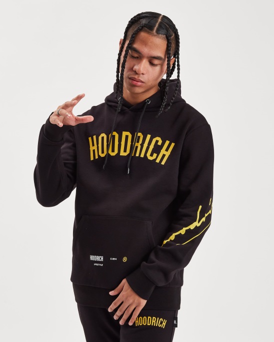 Og Tycoon Hoodie Black/daffodil Hoodrich