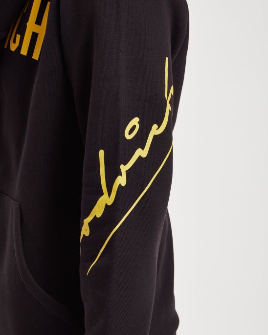 Og Tycoon Hoodie Black/daffodil Hoodrich