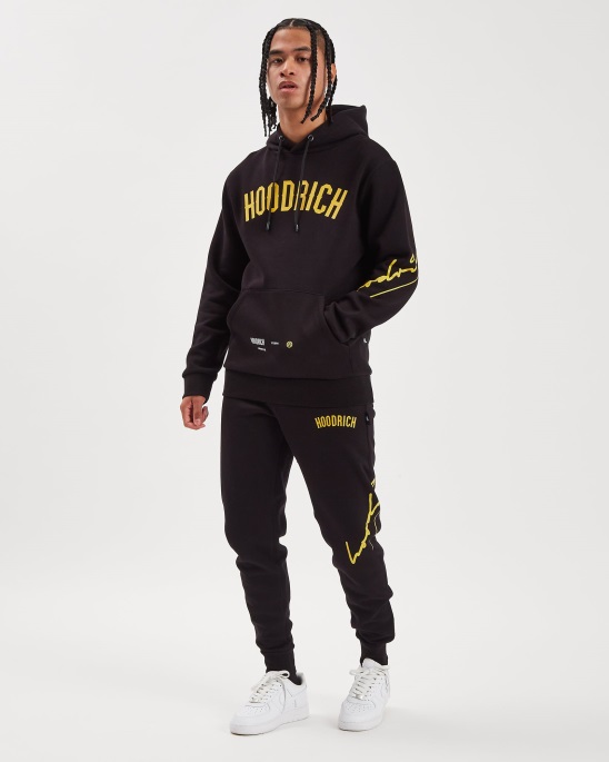 Og Tycoon Hoodie Black/daffodil Hoodrich