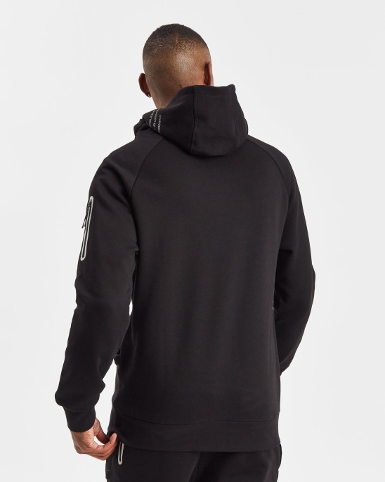 Hoodrich Schwarz/reflektierender Og Sight Hoodie