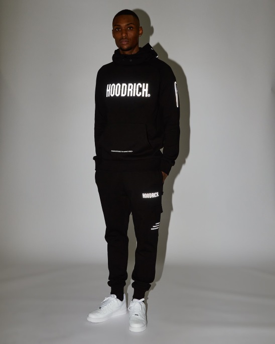 Hoodrich Schwarz/reflektierender Og Sight Hoodie