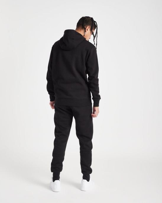 Hoodrich Og Link Hoodie Schwarz/glänzend