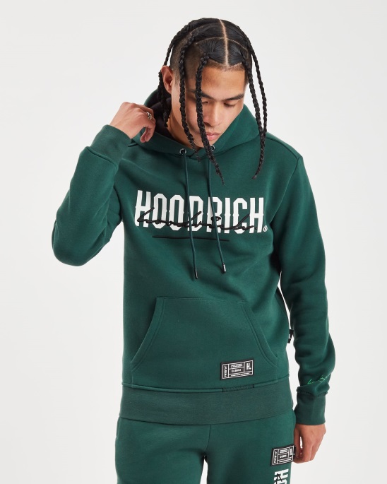 Trekking Grün/weiß/schwarz Hoodrich Og Blend Hoodie