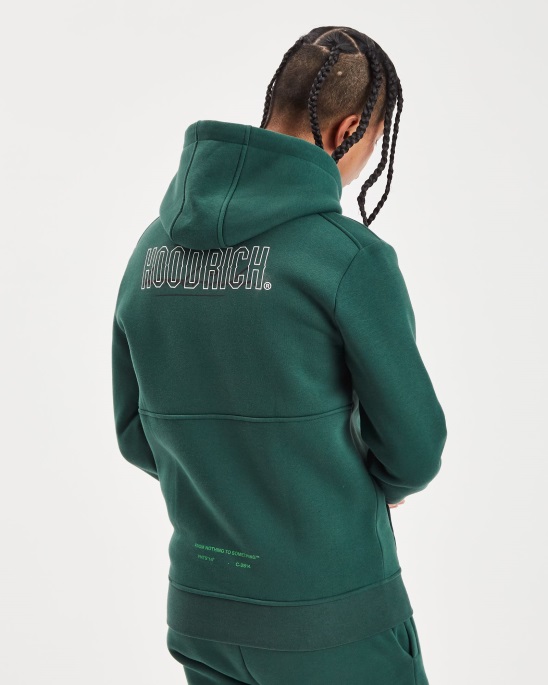 Trekking Grün/weiß/schwarz Hoodrich Og Blend Hoodie