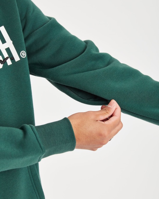 Trekking Grün/weiß/schwarz Hoodrich Og Blend Hoodie