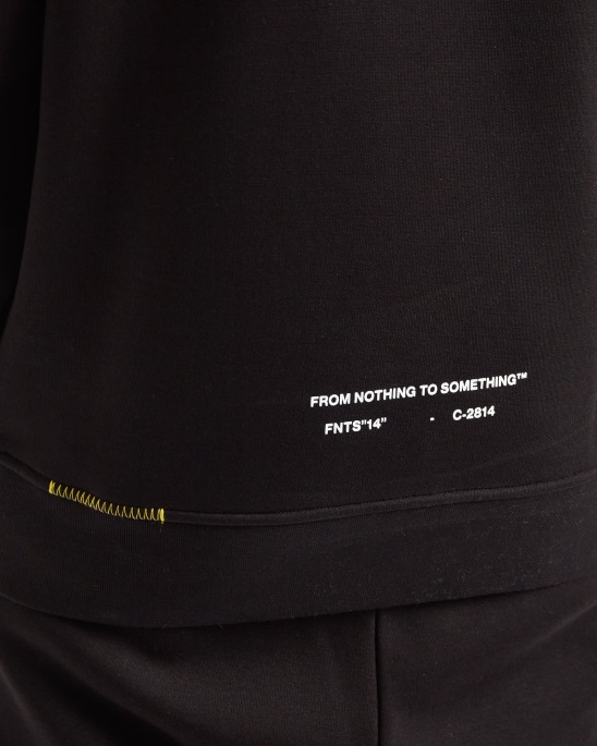 Hoodrich Schwarz/Iron Gate/Gelb Og-Misch-Hoodie