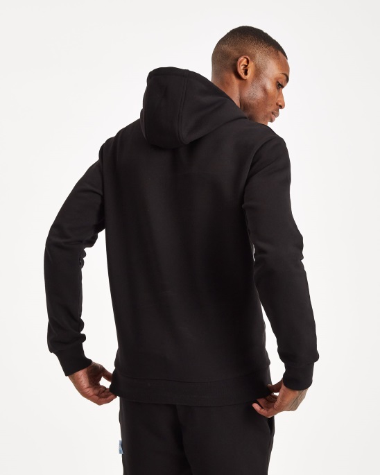 Hoodrich Og Pacific Hoodie Schwarz/starkes Blau/babyblau