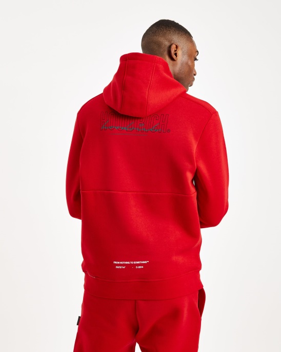 Litschi/schwarz/iron Gate Og Blend Hoodie Hoodrich