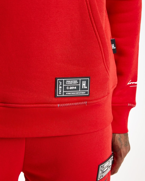 Litschi/schwarz/iron Gate Og Blend Hoodie Hoodrich