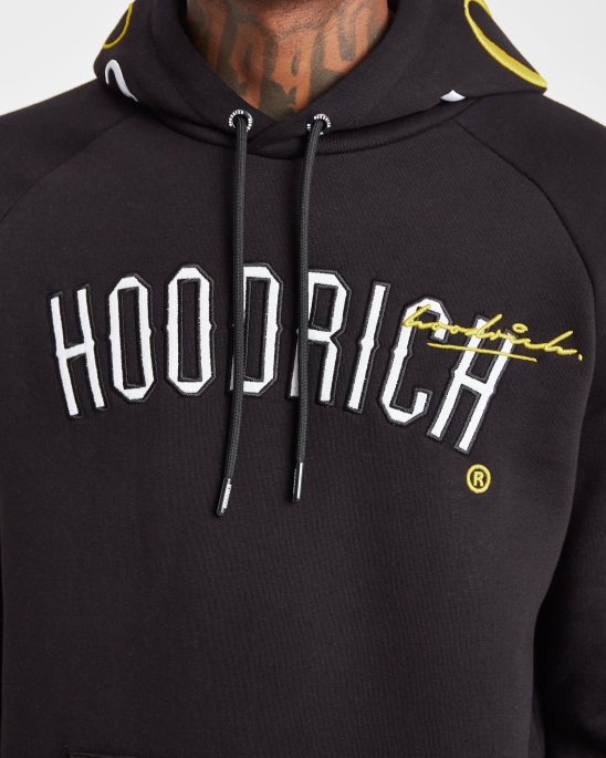 Og Heat Hoodie Hoodrich Schwarz/Narzisse