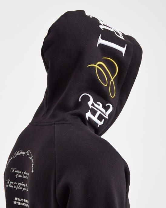 Og Heat Hoodie Hoodrich Schwarz/Narzisse