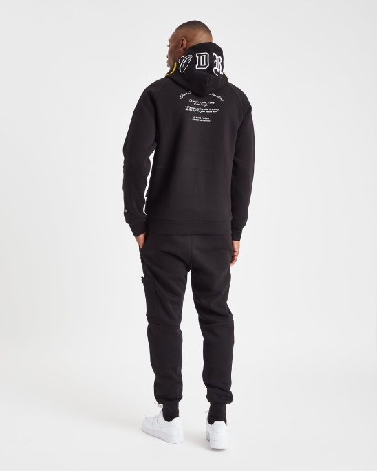 Og Heat Hoodie Hoodrich Schwarz/Narzisse