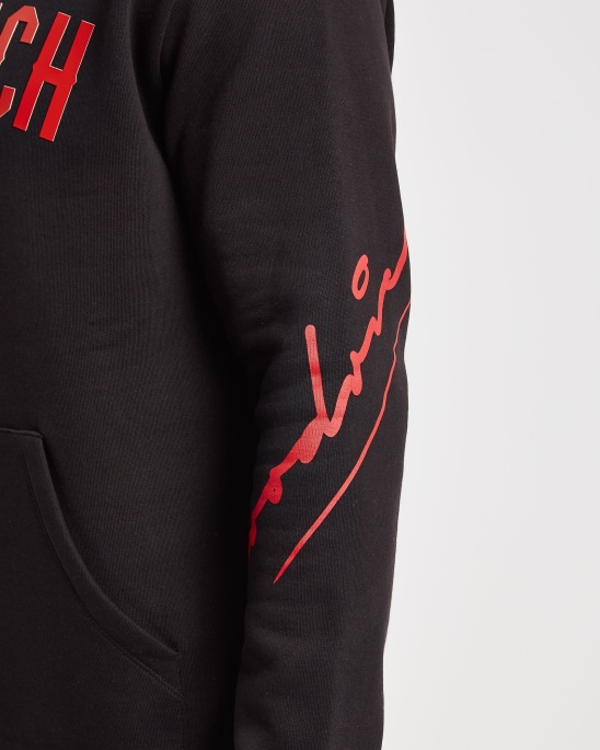 Schwarz/rot/weißer Hoodrich Og Tycoon Hoodie