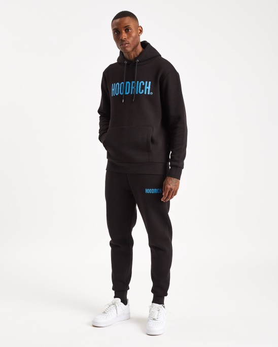 Hoodrich Og Core Hoodie Schwarz/azurblau