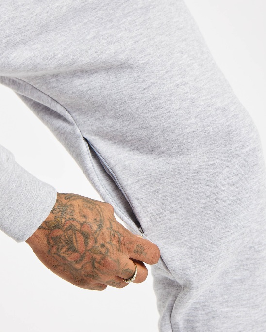 Og Take Flight Jogginghose Hoodrich Grau/weiß/azurblau